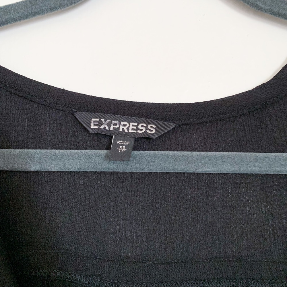 Express Button Down Blouse - Picture 3 of 5